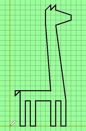 Как нарисовать слона или любого животного в программе кумир (робот)