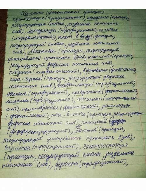 Укажите Принцип русской орфографии, которому подчиняется написание слов.Излучение, кульминация, нена