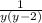 \frac{1}{y(y - 2)}