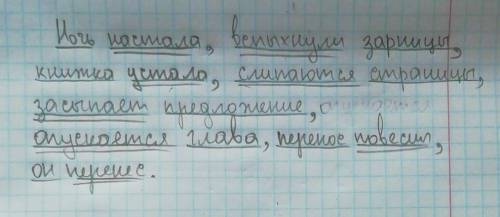 Прочитайте отрывок из стихотворения Ренаты мухи Выпиши глаголы и слова к которым они относятся подче