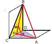 Точки A, B, C, D не лежат в одной плоскости. К и M - точки пересечения медиан треугольников АCD и BC