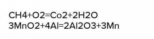 Заполните недостающие фрагменты уравнений реакций с учётом коэффициентов 1)P + –>2PCl⁵2)CH⁴ + O²–