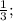 \frac{1}{3};