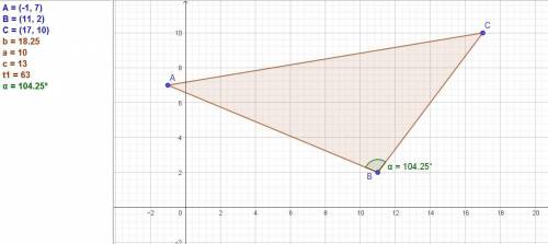 решить. Даны координаты вершин треугольника ABC. Найти: 1) длину стороны BC; 2) уравнение линии BC;