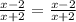 \frac{x-2}{x+2} = \frac{x-2}{x+2}