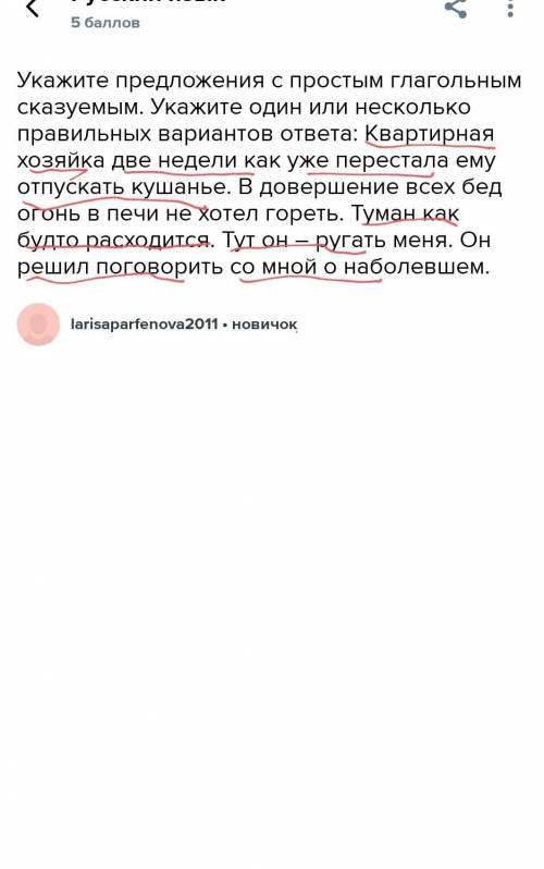 Укажите предложения с простым глагольным сказуемым. Укажите один или несколько правильных вариантов