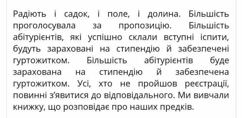 Редагування речень - Знайдіть синтаксичні помилки, поясніть їх. Запишіть правильний варіант. Радіє і