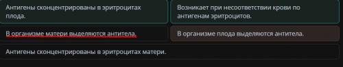 Определи характеристики гемолитической болезни. Верных ответов: 3 Антигены сконцентрированы в эритро