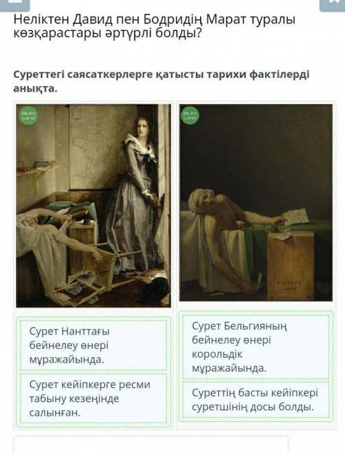 Суреттегі саясаткерлерге қатысты тарихи фактілерді анықта. ​