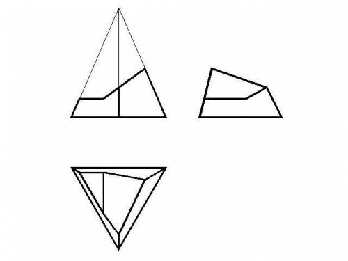 Переріз правильної піраміди кількома площинами