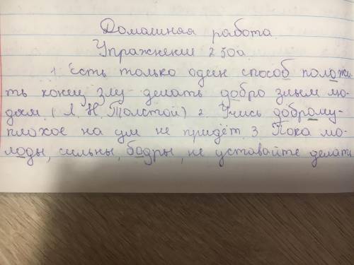 250А. Спиши предложения, вставляя пропущенные буквы. Как ты понимаешь их смысл? Найди в предложениях