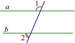 На рисунку кут1 =120°,кут 2=61°. Чи паралельні прямі а і b. Відповідь поясніть​