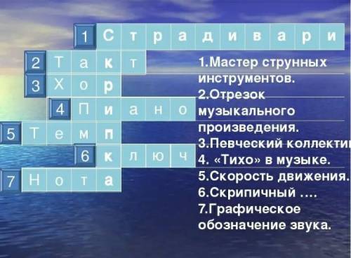 Люди добрые кто может! Задание 2. Составить и нарисовать кроссворд, не менее 7 слов, по теме «Опера»