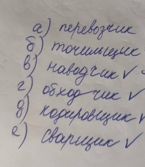 Укажите имена существительные с суффиксом -ЧИК- (буквы пропущены): а) перевоз..ик; б) точиль..ик; в)