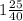 1\frac{25}{40}