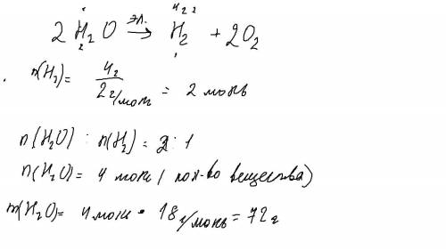 6. водород-топливо xxi века. его можно получить в лаборатории, отключив воду. Определите массу воды