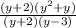 \frac{(y+2)(y^2+y)}{(y+2)(y-3)}\\