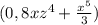 (0,8xz^4+\frac{x^5}{3})