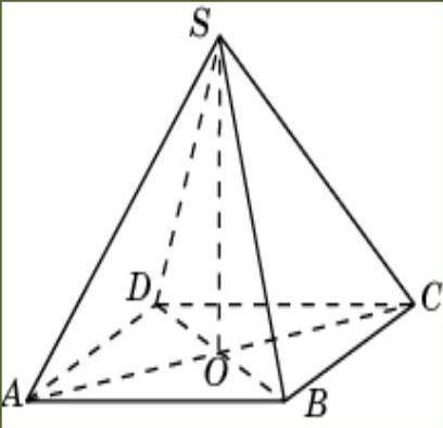 высота правильной четырёхугольной пирамиды равна 12 см а сторона основания 16 см найдите боковую сто