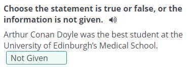 Arthur Conan Doyle was the best student at the University of Edinburgh’s Medical School.​