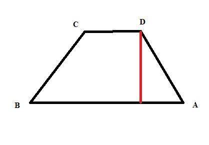площадь трапеции abcd=54см2(ad паралельно bc)bc+ad=36см.найдите расстояние от точки d до прямой очен