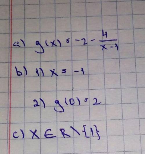 Дано: a) запиши уравнения асимптот, b) найди координаты точек пересечения с осями координат; c) зап