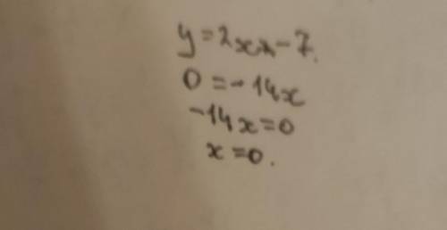 Укажіть функцію що є прямою пропорційністю y=2x-7​