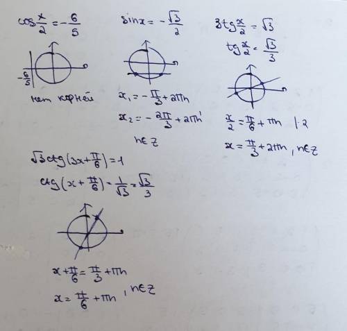 ТРИГОНОМЕТРИЧЕСКИЕ УРОВНЕНИЯ...хелп​