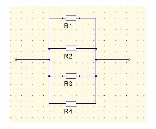 3 Четыре резистора соединены параллельно, их сопротивления равны 1 Ом, 2 Ом, 3 Ом и 4 Ом. Сила тока
