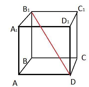до завтра надо сделать надо решить : дано куб АВСДА1В1С1Д1-куб В1=6√3 см найти решить нужно​