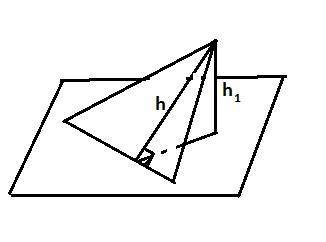3.Стороны треугольника 30, 40 и 50 см. Большая сторона треугольника лежит вплоскости а, а,противопол
