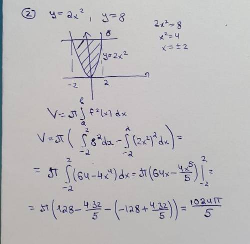 1.Вычислите площадь фигуры ограниченной линиями y= 3+2x-x^2 И y=x+1 2. Вычислите объем тела, получен