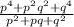 \frac{p^4+p^2q^2+q^4}{p^2+pq+q^2}