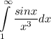 $\int\limits_1^\infty \dfrac{sinx}{x^3}dx