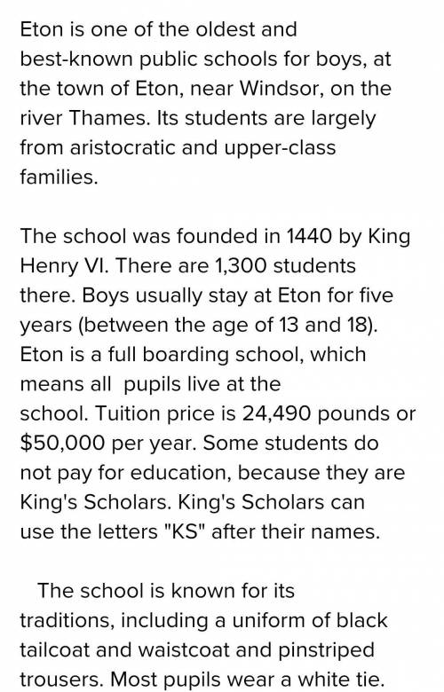 1. When was Eton opened? 2. Who opened Eton College? 3. How many pupils studied in Eton when it was