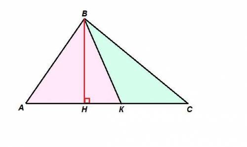 Заполни пропуски. 1. Площадь прямоугольного треугольника равна произведения его . Sabc = 1|2 AC • BC