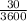 \frac{30}{3600}