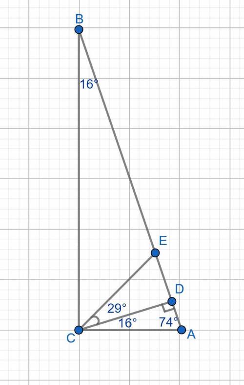 Из вершины наибольшего угла прямоугольного треугольника проведены биссектриса и высота угол между ко
