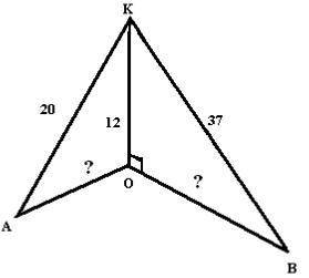 Задание по геометрии Найдите КО и ВО