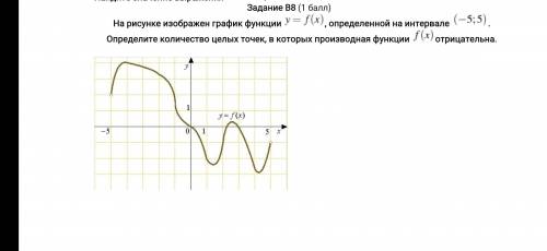 Новый ответ на во На рисунке изображен график функции у=f(x), определенной на интервале (-5;5).