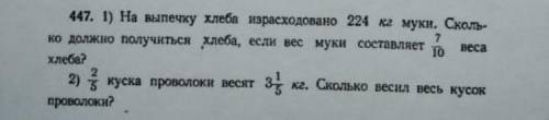 Математика, 5 класс. Решите ВЕСЬ номер (1 и 2 задачу).