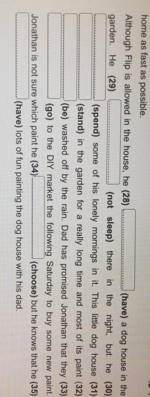 ALL TENSES (active voice)Fill in the gaps, using the correct form of the verb. Mind the tenses!Jona