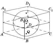 Прямоугольный параллелепипед описан около сферы радиуса 8. Найдите его объем.