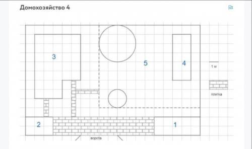 На плане изображено домохозяйство по адресу с. Машиностроителей, ул. Яблоневая, д 214. (сторона каж
