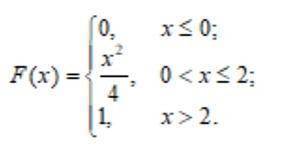 Высшая математика)) Случайная величина Х задана функцией распределения Найти плотность распределени