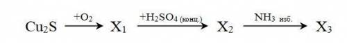 Составьте уравнения реакций, соответствующие следующей цепочке превращений соединений меди, протека