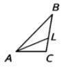 В треугольнике ABC проведена биссектриса AL,угол ALC равен 33 градуса,угол ABC равен 22 градуса.Най