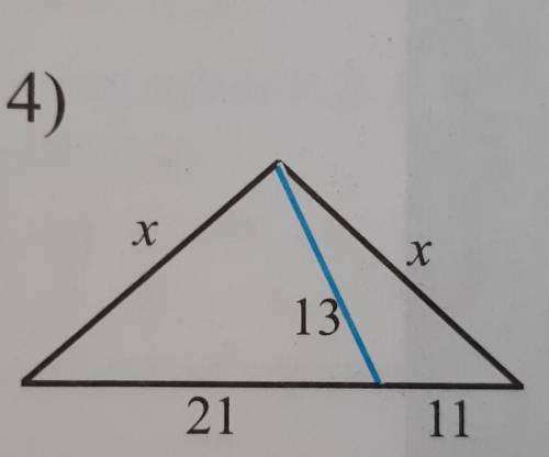 Найдите длины неизвестных сторон треугольников​
