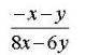Вычислите значение приведенной ниже дроби, если 2x + 5y = 0