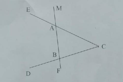 1. Угол BAE = 112° угол DBF = 68° BC = 9 см. Найдите сторону AC треугольника ABC. 2. Угол ABE = 104°